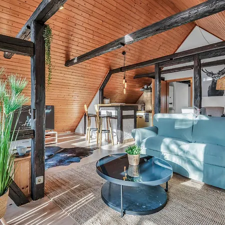 Hirsch Stadt 7 - Parkplatz - Fensterfront - Stadtblick Apartment Bad Harzburg